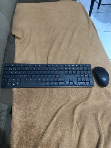 Teclado e mouse Dell sem fio