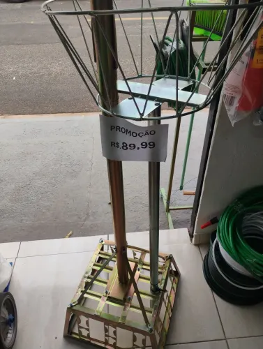 Lixeira Galvanizada