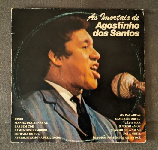 LP Vinil As Imortais de Agostinho dos Santos