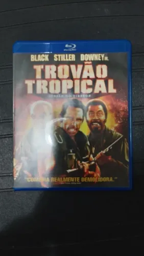TROVÃO TROPICAL VERSÃO DO DIRETOR BLU RAY RARÍSSIMO