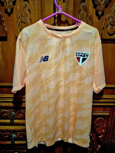 Camisa São Paulo Treino 2024 Laranja Original