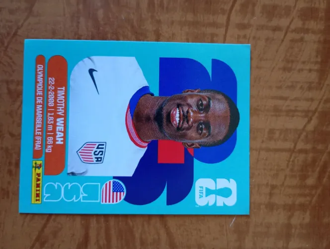 Figurinha Copa do Mundo 2026, USA 12