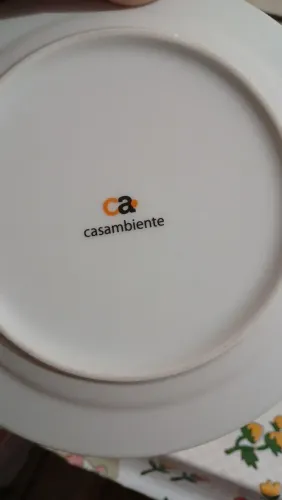 Aparelho de chá café e jantar Casambiente 42 peças 