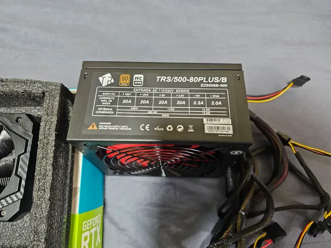 Vendo fonte Tronos 500w 80 plus