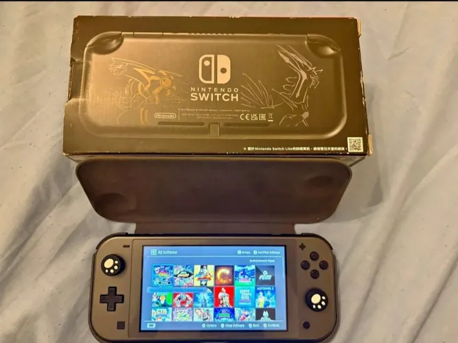 nintendo switch lite dialga & palkia