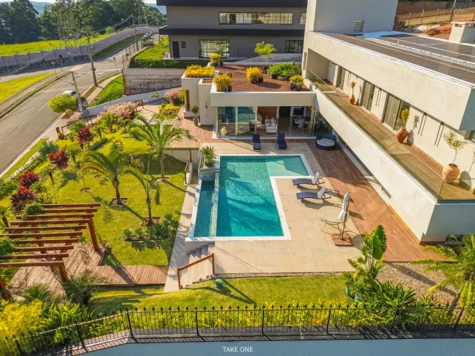 Casa no condomínio Condomínio Campo De Toscana para venda com 4 quartos, sendo 4 suítes, 6