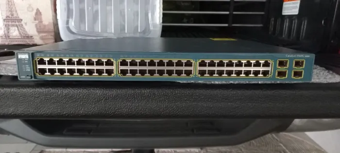 Switch 3560 Catalyst 10/100/1000 Cisco 48 Portas Gigabit Poe