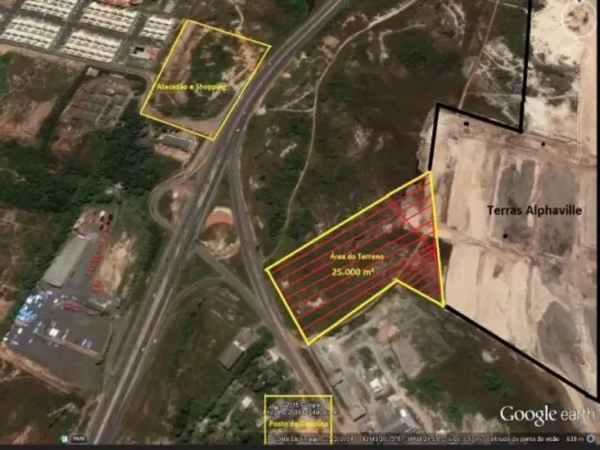 AREA RESIDENCIAL em camaçari - BA, Cascalheira
