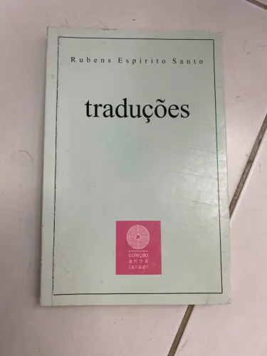  Livro: Traduções - Rubens Espírito Santo 