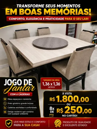 Jogo de Jantar