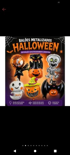 Balão de halloween