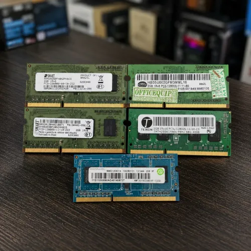 Memórias RAM DDR3 para Notebook - 2GB cada