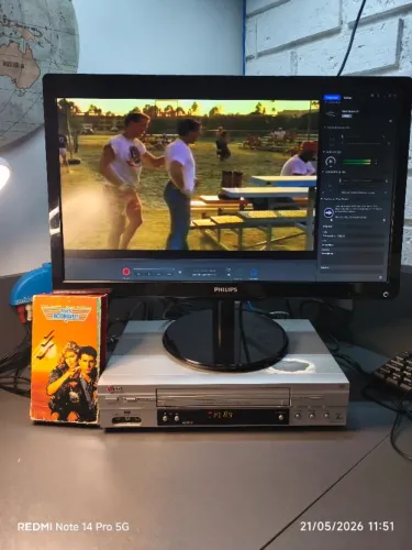 Vídeo Cassete LG GC981B CINEMASTER 7 HEADS HI-FI STEREO