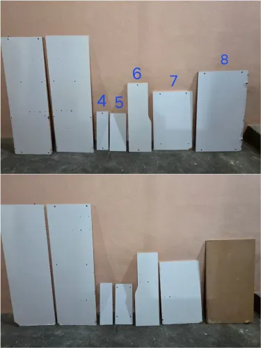 Lote Mdf 15mm diversos tamanhos