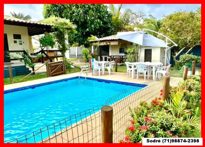 Itacimirim - Casa com 4 Quartos, 3 Suítes, Final de Semana Santa, Confortável - Piscina Pr