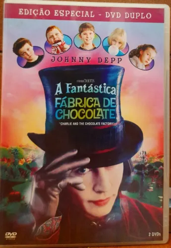 DVD - A Fantástica Fábrica de Chocolate (2005) Edição Especial Duplo