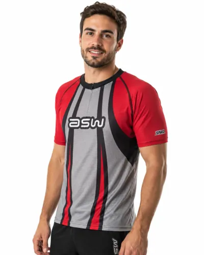 Camisa de Ciclismo / Motocross ASW Racing - Tam G
