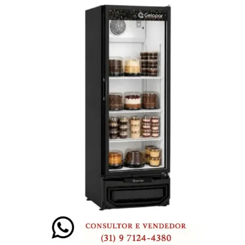 Refrigerador 410 litros Gelopar Novo