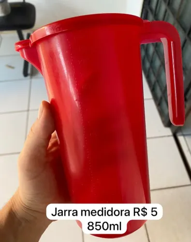 Jarra medidora de plástico 850 ML