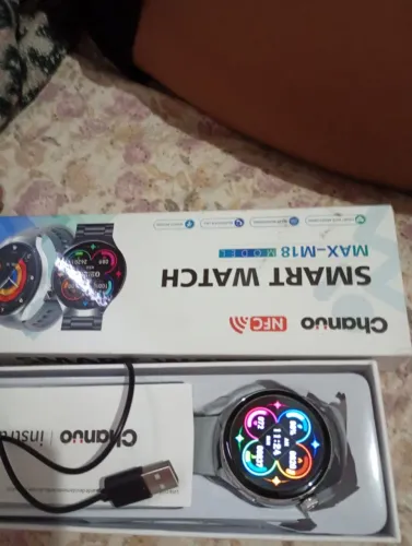 Relógio smart swatch NFC
