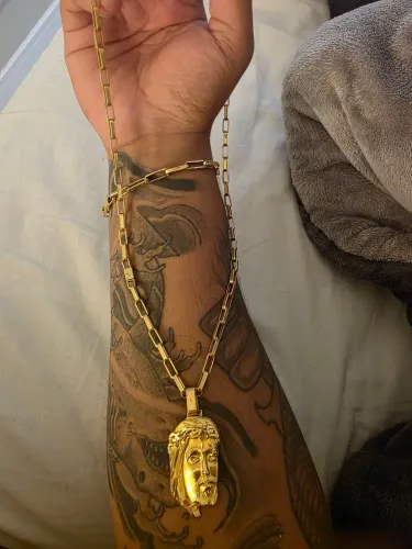 Corrente + pingente ouro 18K