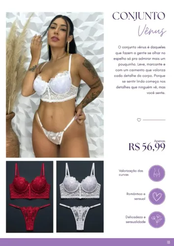 LINGERIES SEXYS - DIA DOS NAMORADOS