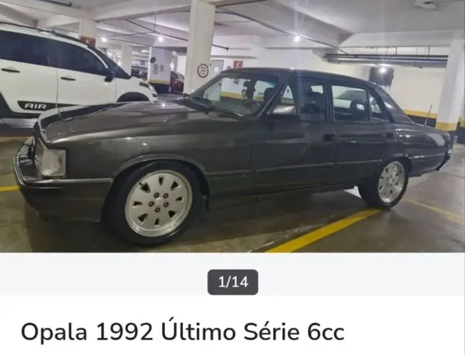 Opala 1992 Última série 6cc Raro.Comodoro