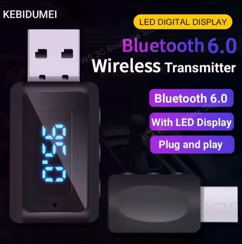 Adaptador bluetooth na promoção