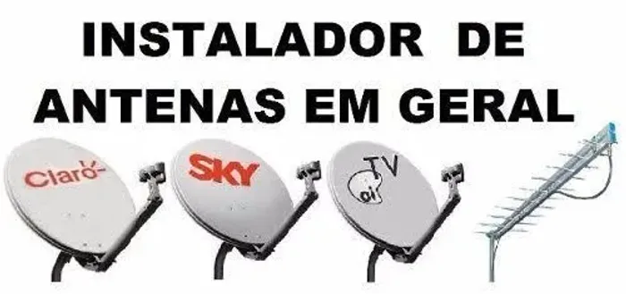 Instalação e manutenção de antenas de TV