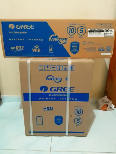 Ar condicionado Gree inverter 9000 btus novo, nunca usado