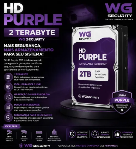 HD PURPLE 2 TERABYTE