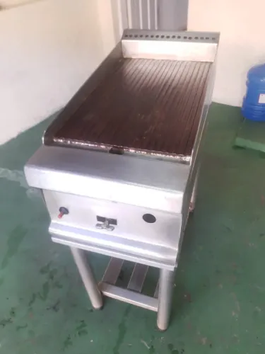 Chapa Estriada Charbroiler Industrial P/ Hamburgueria e Carnes