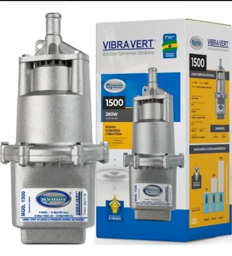 Bomba de água submersa p/ poço Rymer 1500 110v