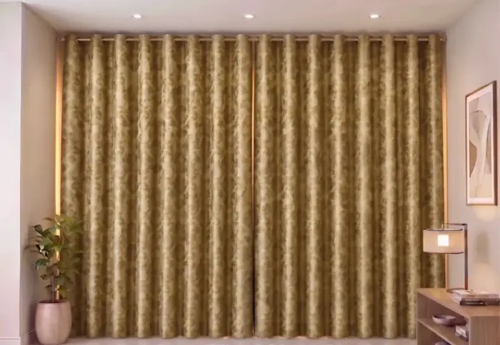Cortina jacquard. 