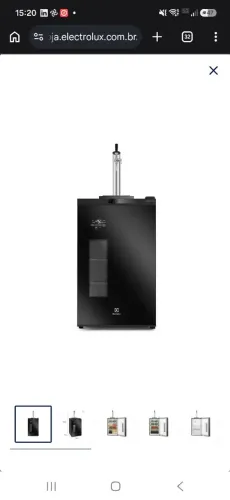 Cervejera Electrolux 100 L com torre Chop EB10C. Produto novo.Retirada em Curitiba.S/envio