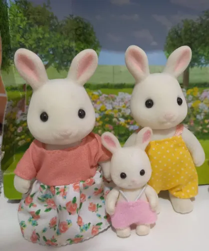 Coelhos de neve Sylvanian Families
