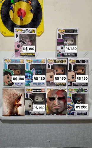 Desapego de SETE Funkos Pop!