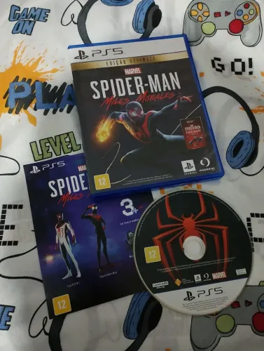 Spider-man Miles Morales Edição Ultimate PS5 faço Olx pay