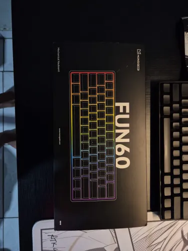 Teclado magnético akko fun 60 pro