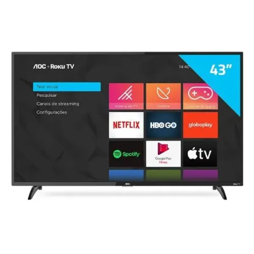 Tv AOC 43 POLEGADAS ( APENAS TROCA )