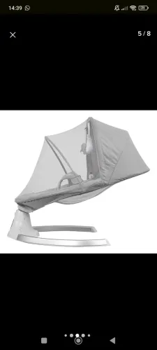 Cadeira automática giratória para bebê 