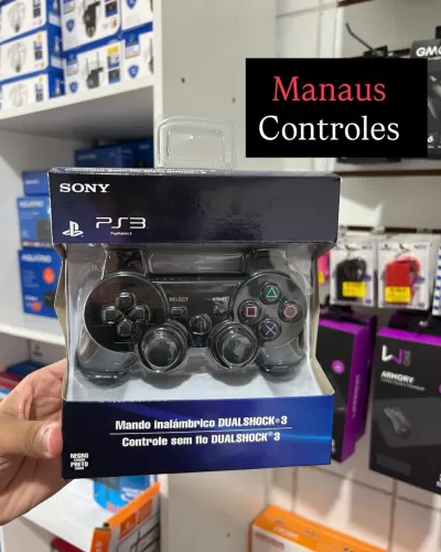 Controle de PS3 Dualshock Sem Fio - Promoção