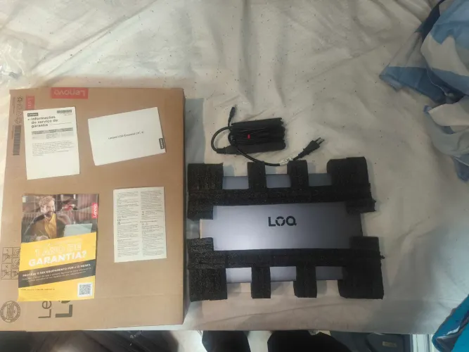 Notebook gamer Lenovo Loq (RTX 4050 INTEL 12450HX) como novo