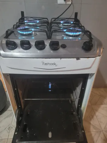 Fogao completo gás e mangueira entrego