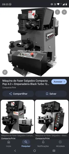 Modeladora de salgados