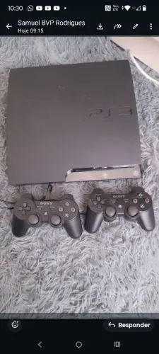 PlayStation 3 Slim modelo CECH-2101A + 13 jogos + 2 Controles