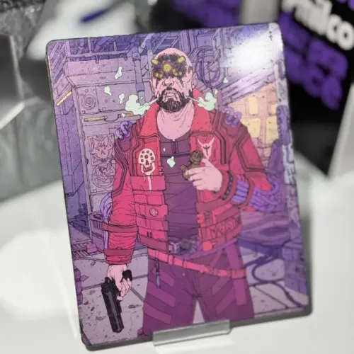 Cyberpunk 2077 PS4 Edição Lançamento Steelbook Maelstrom Completo