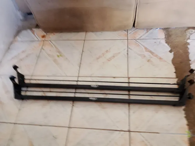 Rack De Teto Preto bagageiro