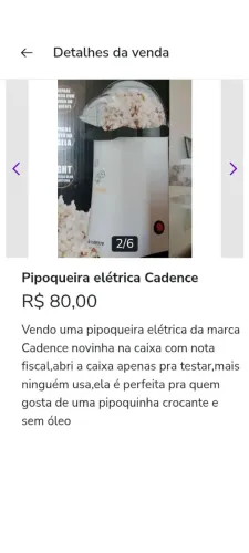 Pipoqueira Elétrica