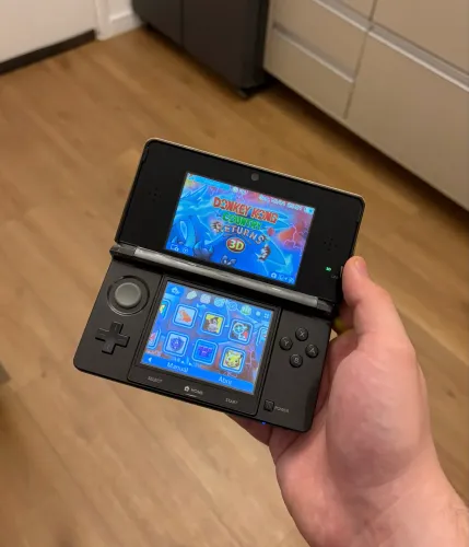 Nintendo 3ds + caixa e manuais com muitos jogos como Pokémon Mario Zelda
